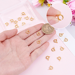 20Pcs Brass Spring Ring Clasps&nbsp;KK-BBC0025-75
