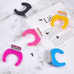 5 Sets 5 Colors Silicone Wall Mounted Rack for Handheld Wireless Microphone&nbsp;AJEW-CA0003-52