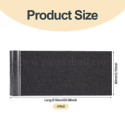4Pcs Denim Cloth Iron on Sew on Patches&nbsp;SENE-TA0001-03