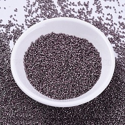 MIYUKIデリカビーズ  シリンダー  日本製シードビーズ  11/0  （db0462)亜鉛メッキダークモーブ  1.3x1.6mm  穴：0.8mm  約20000個/袋  100 G /袋&nbsp;SEED-J020-DB0462