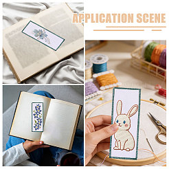 Cotton Blank Bookmarks&nbsp;AJEW-WH0643-200B-07