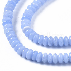 Synthetic Blue Lace Agate Beads Strands&nbsp;G-S366-104