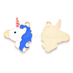 Alloy Enamel Pendants&nbsp;ENAM-R059-07A-RS