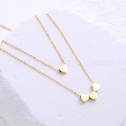 Minimalist Heart Shape Collar Necklace Elegant Fashion Simple Chain Jewelry&nbsp;SK8646