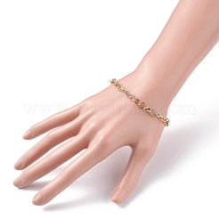 Brass Cable Chains Bracelet for Men Women&nbsp;BJEW-JB07252