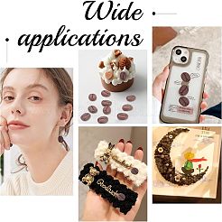 Opaque Resin Cabochons Accessories&nbsp;DIY-WH0260-70