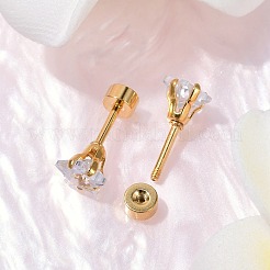 Star Glass Ear Fake Plugs&nbsp;EJEW-H105-23G-C