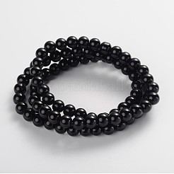 Painted Glass Bead Strands&nbsp;DGLA-S071-10mm-90