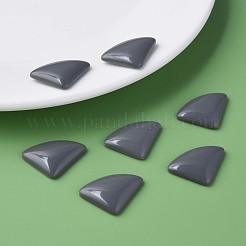 オペークアクリルカボション  三角形  グレー  19.5x28x5mm  約354個/500g&nbsp;MACR-S373-144-A03
