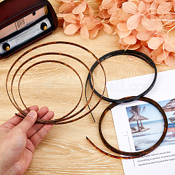 3Pcs 3 Colors ABS Plastic Imitation Shell Guitar Binding Purfling Strip&nbsp;FIND-FH0009-82