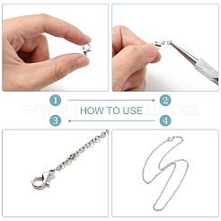 DIY Jewelry Making Findings Kits&nbsp;DIY-YW0009-49