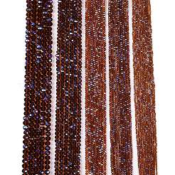 Electroplate Glass Beads Strands&nbsp;LS-EGLA-A044-T1mm-L02
