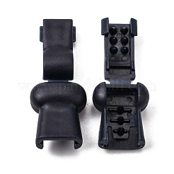 16セット 4色 DIY 伸縮性ロック靴紐  ミックスカラー  3mm  1m /連&nbsp;AJEW-NB0002-35