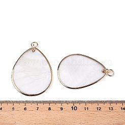 Natural Freshwater Shell Pendants&nbsp;SHEL-N036-06