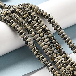 Natural Dalmatian Jasper Beads Strands&nbsp;G-Z030-A02-01