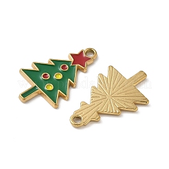 304 Stainless Steel Enamel Pendants&nbsp;STAS-L300-012G-28