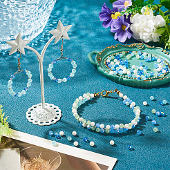 125Pcs 5 Colors Electroplate Glass Beads&nbsp;EGLA-TA0013-63