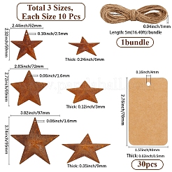 Star Rust Iron Big Pendants&nbsp;IFIN-GF0001-10A