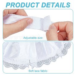 Lace Cloth Oversleeves&nbsp;AJEW-WH0348-190A