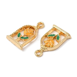 Eco-friendly Alloy Enamel Pendants&nbsp;PALLOY-M212-08G