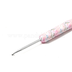 酸化アルミニウムかぎ針セット8個  ABS樹脂製ハンドル付き  ピンク  140x11x8.5mm&nbsp;TOOL-C012-16