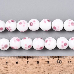Handmade Lampwork Beads Strands&nbsp;LAMP-N028-21A