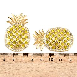 304 Stainless Steel Rhinestone Pendants&nbsp;STAS-I352-12G