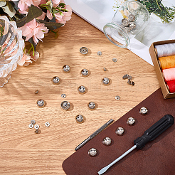 20 Bags Alloy Studs Rivets&nbsp;FIND-CL0002-03P