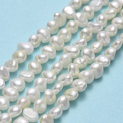 Natural Cultured Freshwater Pearl Beads Strands&nbsp;PEAR-A005-05D-01