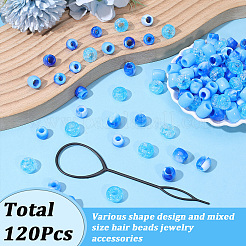 1Bag Plastic Hair Braiding Tool&nbsp;FIND-PA0001-58