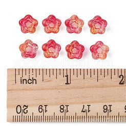 Transparent Electroplate Glass Beads&nbsp;EGLA-FS0001-38A