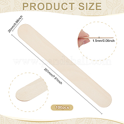 50Pcs Wooden Cakesicle Sticks&nbsp;AJEW-WH0348-678