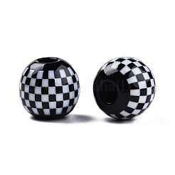 Opaque Resin European Beads&nbsp;RESI-N022-11