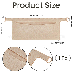 Felt Purse Organizer Insert&nbsp;AJEW-CN0007-79B