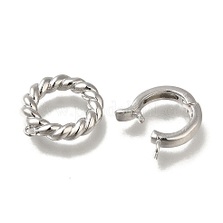 Brass Fold Over Clasps&nbsp;KK-H480-20P