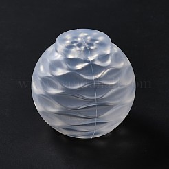 DIYの丸い地雷の形のキャンドルシリコーン型  香りのよいキャンドル作りに  ホワイト  5.6x5.1cm  内径：2.9のCM&nbsp;DIY-F110-09
