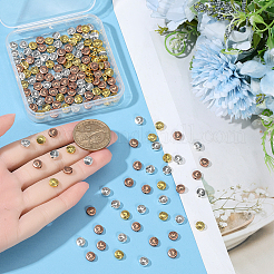 180Pcs 3 Colors Tibetan Style Alloy Beads&nbsp;FIND-PA0001-53