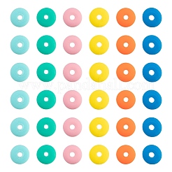 4 Colors Handmade Polymer Clay Beads Strands&nbsp;CLAY-FS0001-06