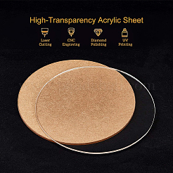Acrylic Transparent Pressure Plate&nbsp;LS-OACR-BC0001-03B