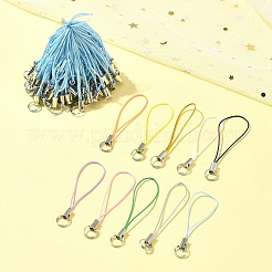 100Pcs Polyester Cord Mobile Straps&nbsp;MOBA-FS0001-02I