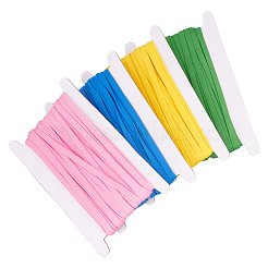 80 Yards 4 Colors Polyester Hollow Ribbon&nbsp;OCOR-GA0001-75B