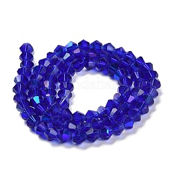 Transparent Electroplate Glass Beads Strands&nbsp;LS-EGLA-A039-T4mm-L06
