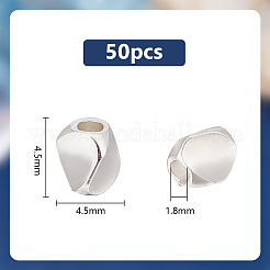 50Pcs Brass Spacer Beads&nbsp;KK-PH0006-36S