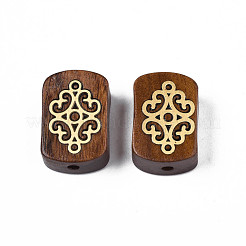 Natural Wood Undyed Beads&nbsp;WOOD-N013-012