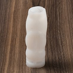 猫型シリコン型キャンドル型  キャンドル作り用  ホワイト  44x40x113mm&nbsp;SIL-B070-01