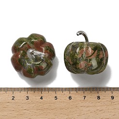 Natural Unakite Bell Pepper Figurines&nbsp;G-Q190-02P-01