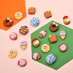 36Pcs 9 Style Resin Decoden Cabochons&nbsp;CRES-SZ0001-20