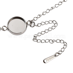 Non-Tarnish 304 Stainless Steel Bracelet Making&nbsp;SA-CBAFBB7-02P-B