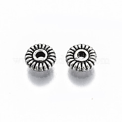 Tibetan Style Alloy Spacer Beads&nbsp;TIBEP-S319-117AS-RS