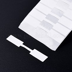 紙の手作りラベルステッカー  粘着ブランクラップラベルステッカー  ホワイト  70x12x0.2mm  2500PCS /ロールについて&nbsp;STIC-C001-01